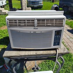Hello I have 2 air conditioners one window one portable  name brand Haier asking 200$  everything works good Open to offers
