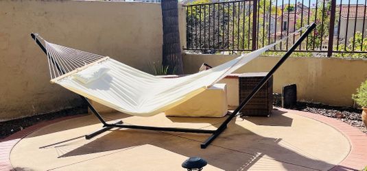Backyard sleep and swing