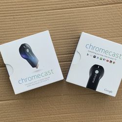 Two chromecasts 