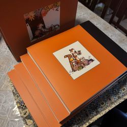 The Complete Set: Calvin and Hobbes Paperback Books 1-4