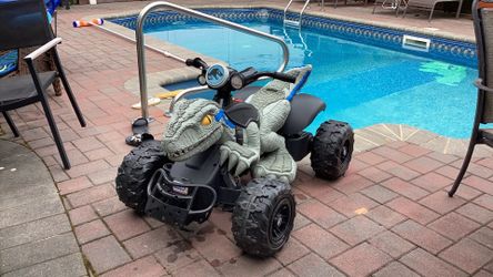 Kids battery powered RAPTOR ATV with charger