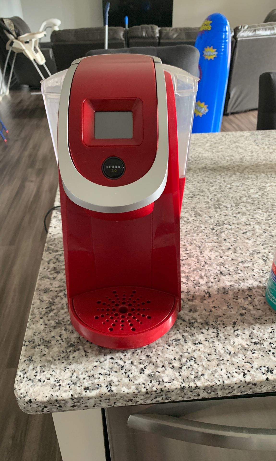 Red Keurig Coffee machine