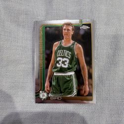 Larry Bird basketball card