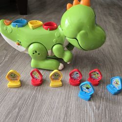 VTech Mix and Match-a-Saurus, Dinosaur Learning Toy for Kids