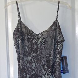 Jones Wear Dress•Dress•Light Green & Black•Spaghetti Strap