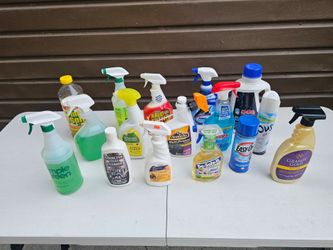 Large group of cleaning supplies! All one price ! Save $