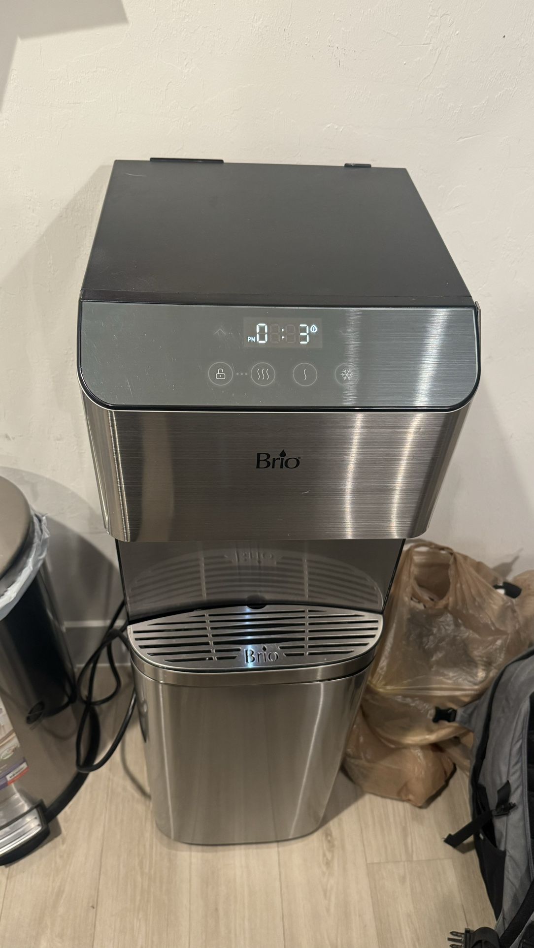 Brio Stainless Steel Self Cleaning Water Cooler