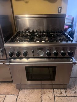Thermador Professional 36” Stainless Steel Gas Range – $950 OBO