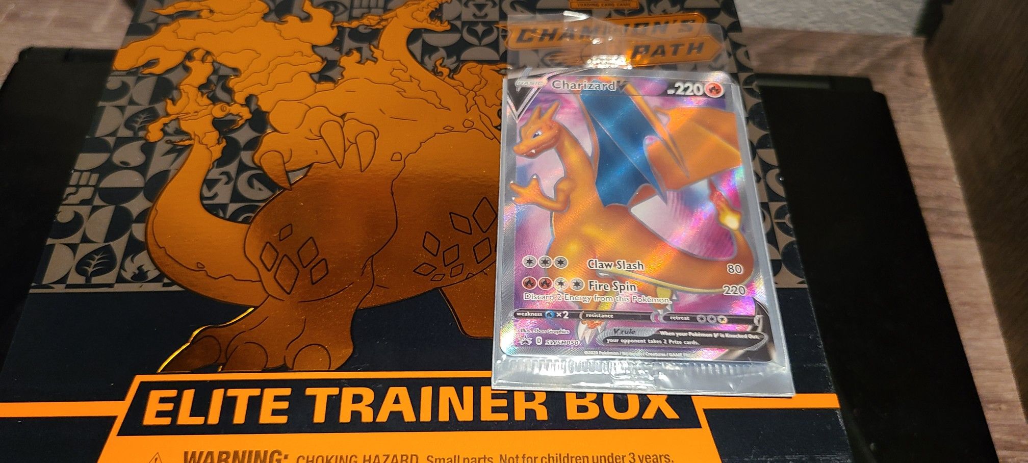 Charizard SWSH050 Sealed Mint Pokemon Card