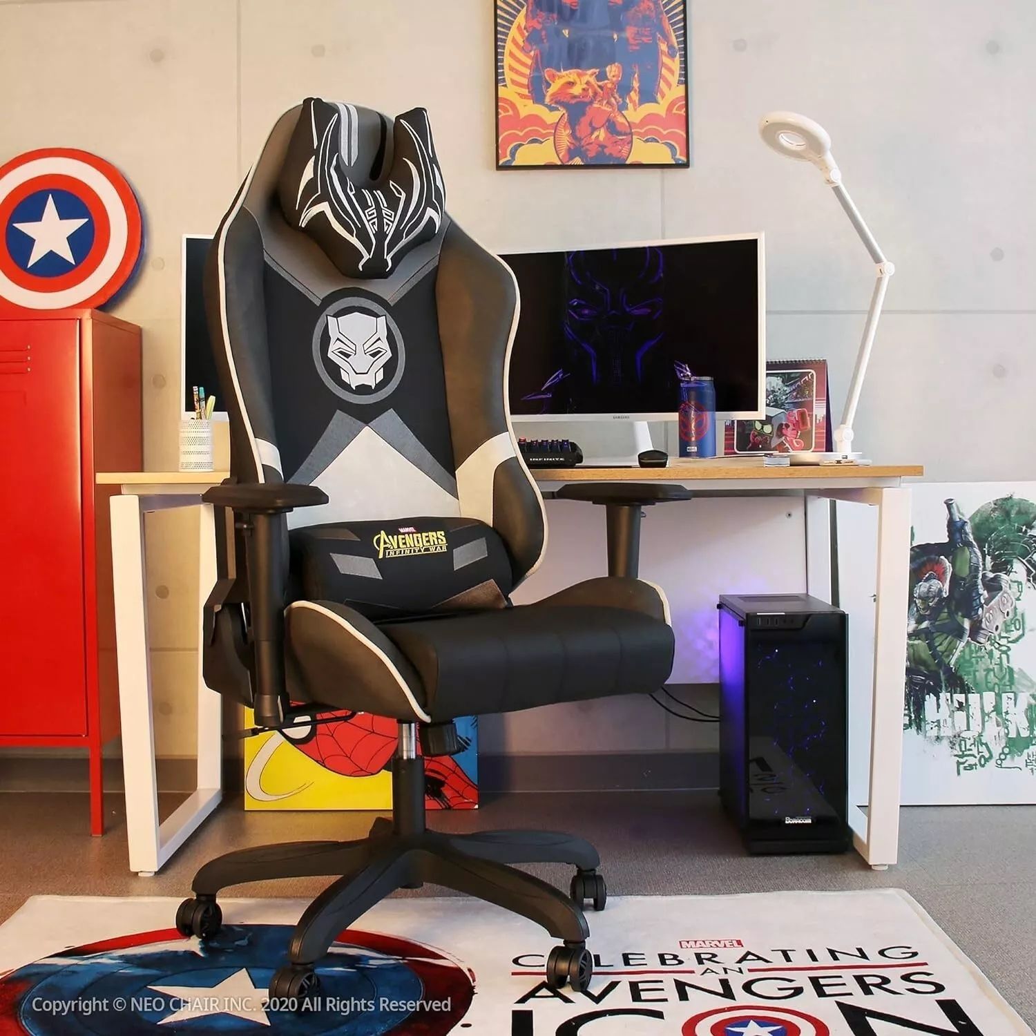 Gaming Chair Black Panther