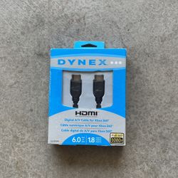 Dynex - HDMI Digital A/V Cable for PS3, Model DX-PS3002, 6ft, 1.8 meters
