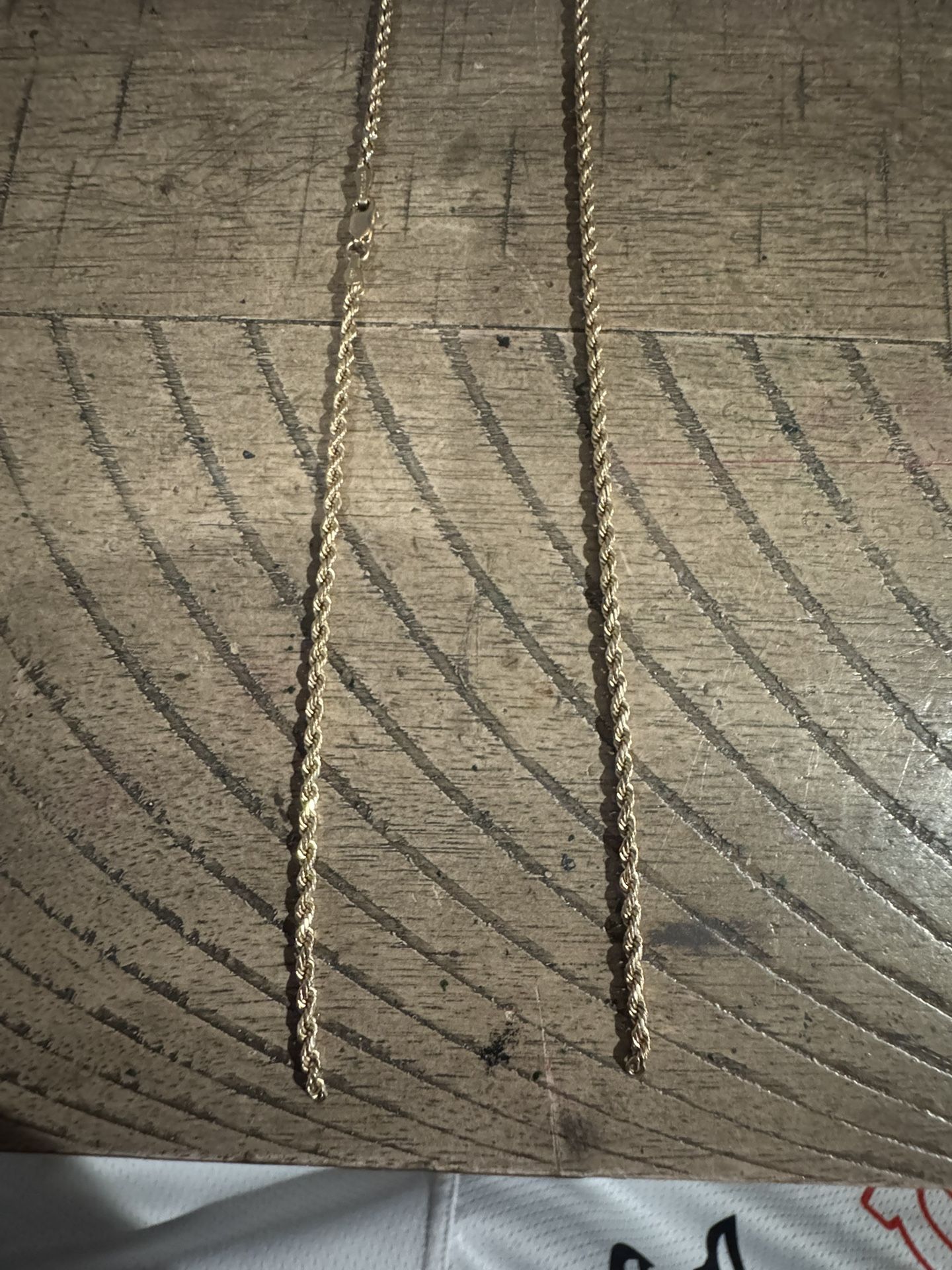 10k Gold Rope Chain