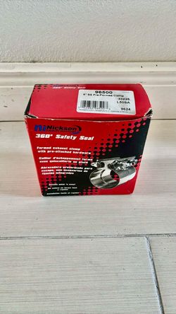 Nickson 360° Safety Seal Exhaust Clamp 5" SS
