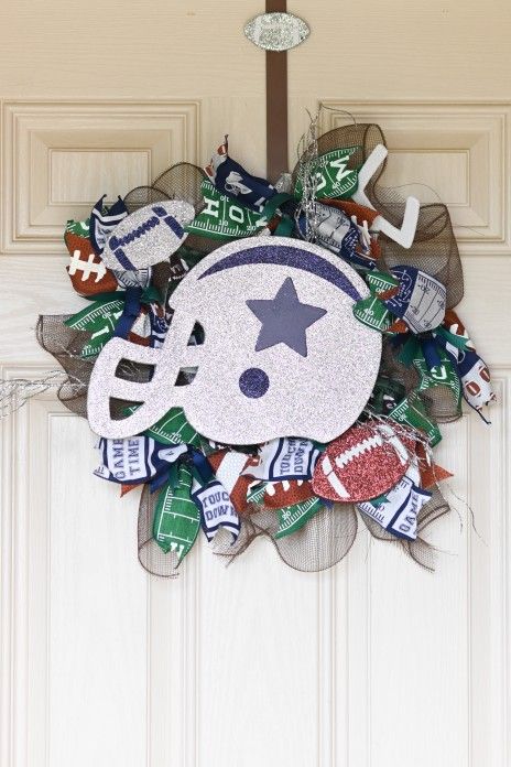 Dallas Cowboys Door Wreath