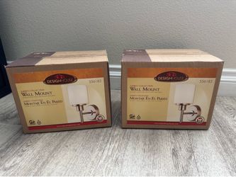 Design House Wall Mount light set of two for$30