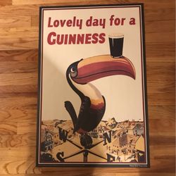 Guinness Poster Lovely day for a Guinness