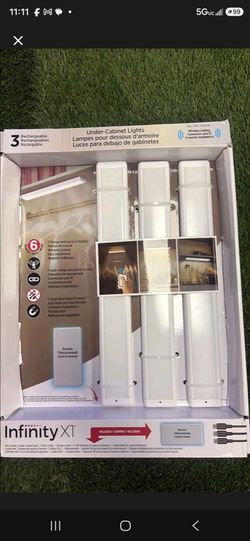 Infinity X1 Rechargeable Under-Cabinet Lights 3-Pack