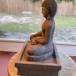 Buddha Water Fountain/as Is