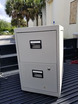 Fire proof file cabinet