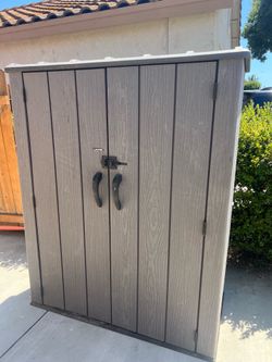 Lifetime Vertical Storage Shed