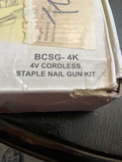 Rechargeable staple