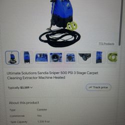 Carpet Cleaning Extractor Machine