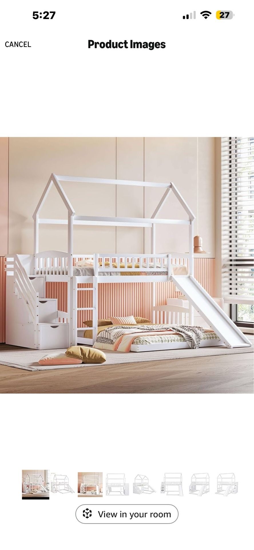 Bunk beds twin over queen