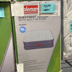 Air Mattress Queen With Built In Air Pump 