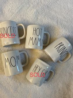 Rae Dunn Coffee Mugs: $7each