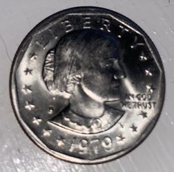 RARE 1979 Susan B Anthony Coin