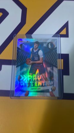 Cooper Flagg NBA Hoops Pay Attention Rookie Card