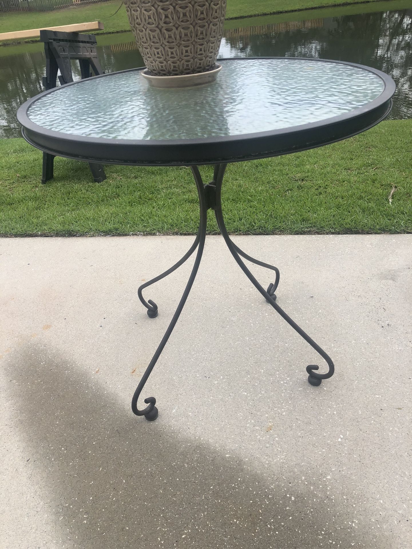 Glass patio table for Sale in Ladson, SC OfferUp