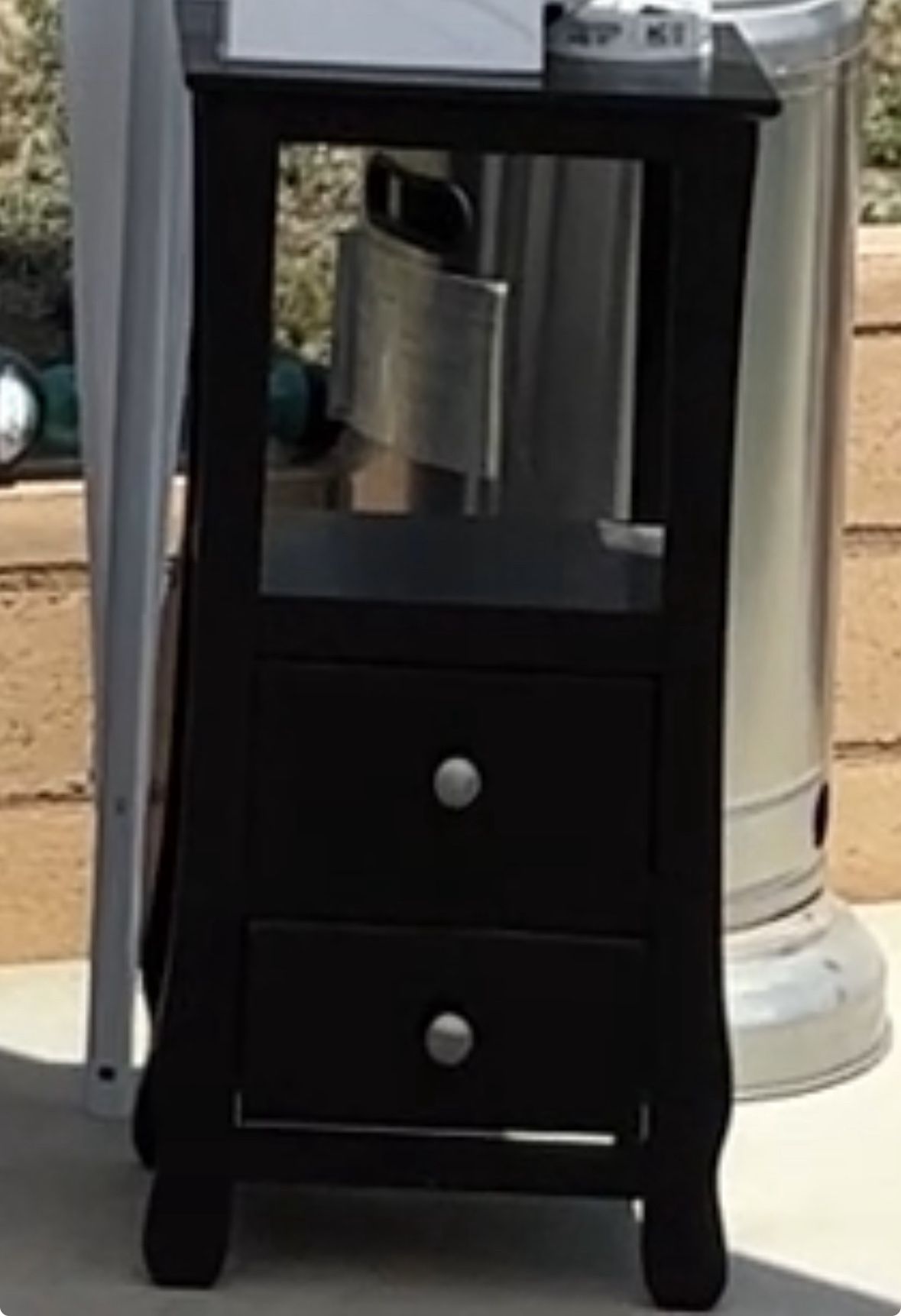 2 Drawers Accent Table