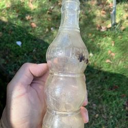 Vintage Dee-Light Deco Soda Bottle Hicksville Bottling Co LI NY Long Island