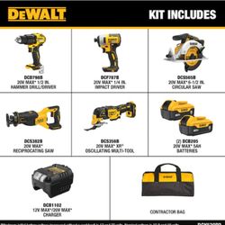 Dewalt Combo Power Tool Set