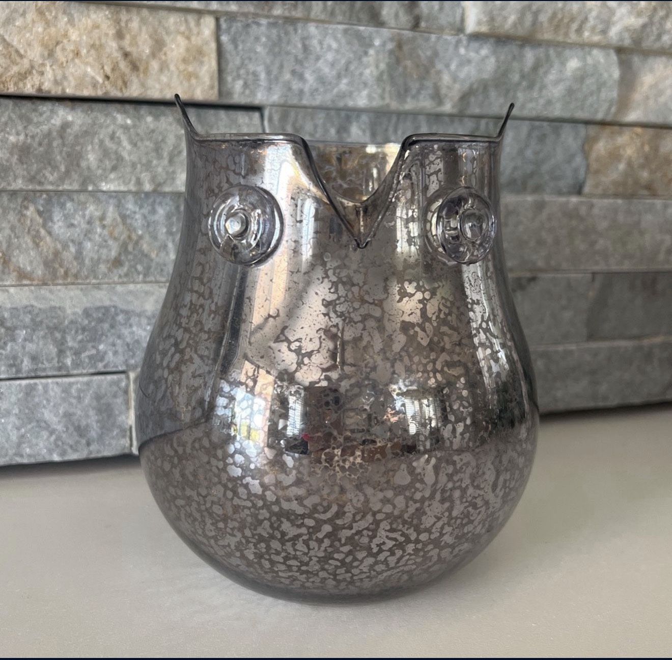 Bath and Body Works Owl Candle Holder