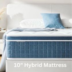 Queen Size Hybrid Mattress - 10 Inch