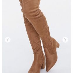Faux Over The Knee Boots