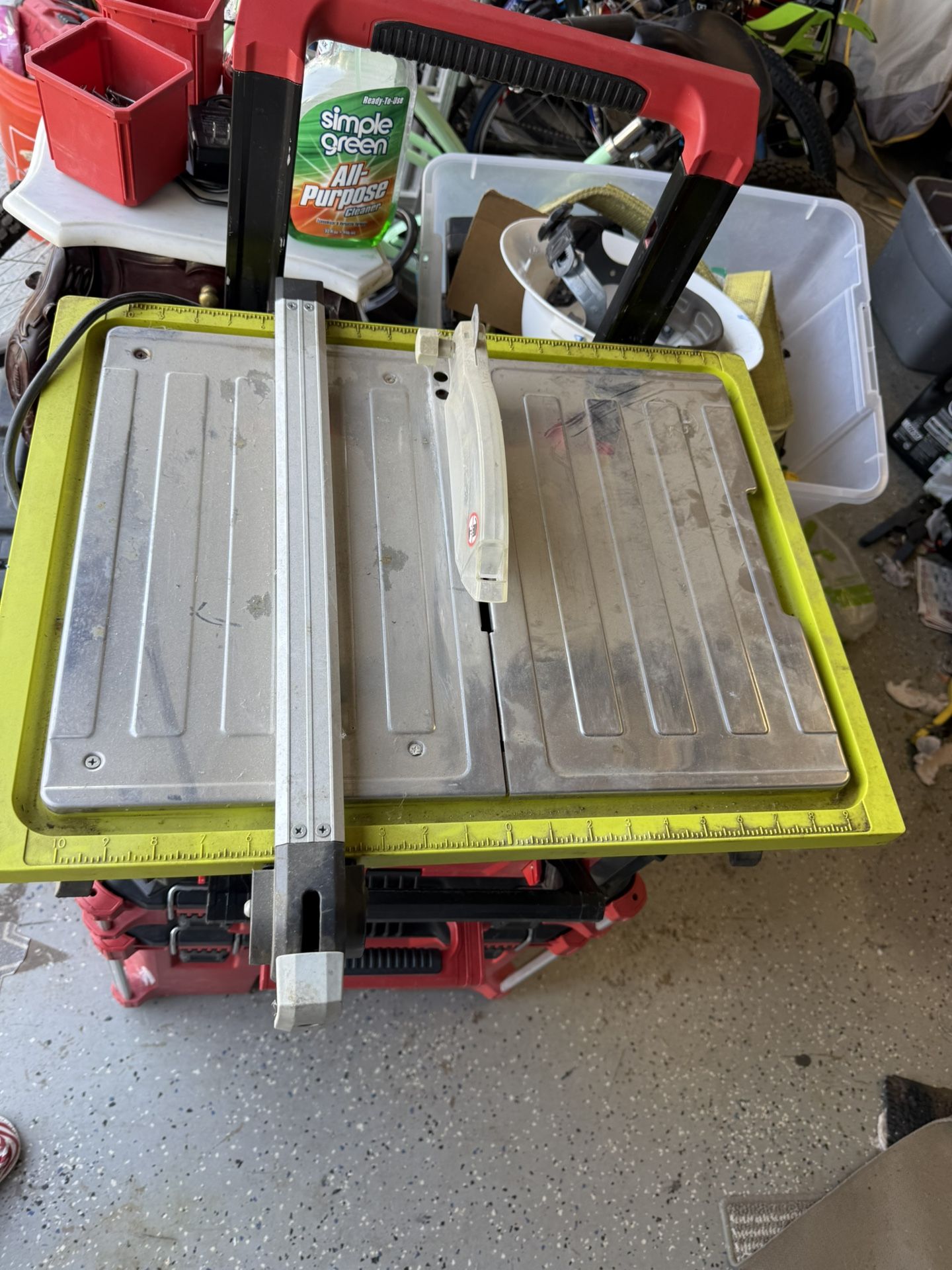 Ryobi Tile Saw Works Great