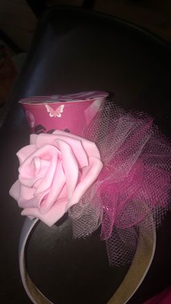 Breast Cancer Awareness Mini Top Hat