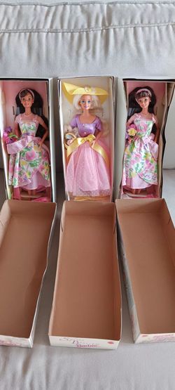3 Avon Exclusive Vintage Collectible Barbies