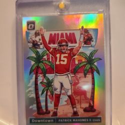 2020 Optic Patrick Mahomes Downtown