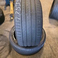 275/35/21 pirelli  2 used tire for sale