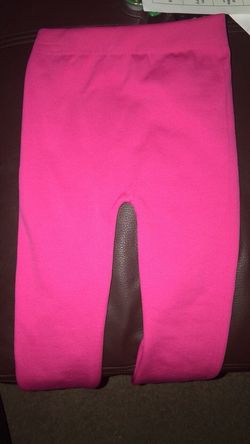 Fleece lined tights size 6/7 girls