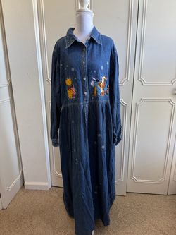 Vintage Disney Winnie The Pooh Dress