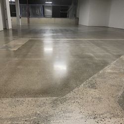 Polish concrete Epoxy