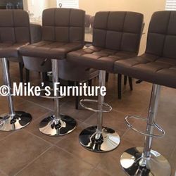 New Adjustable household Bar Stools (5 colors Red, Black, White, Gray, Brown)