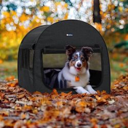 Dog Travel Crate Soft Foldable Collapsible 