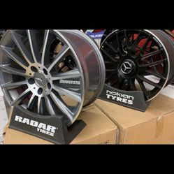 Mercedes 19” New Amg Style Rims Tires Set