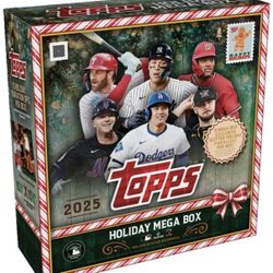 2025 Topps Holiday Baseball - Mega Box